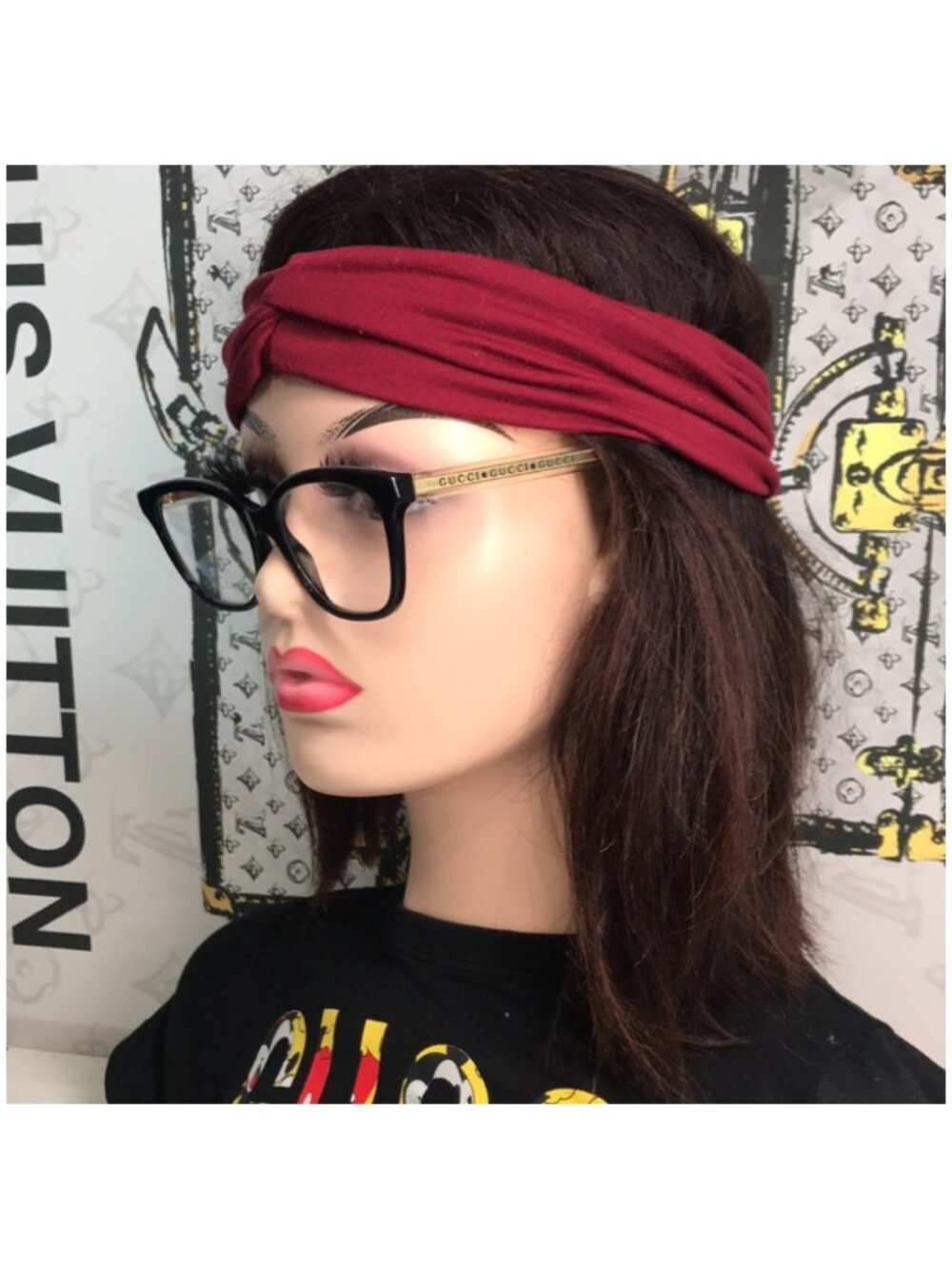 Gucci GG0566O Luxury 001 Black Square Eyeglasses New